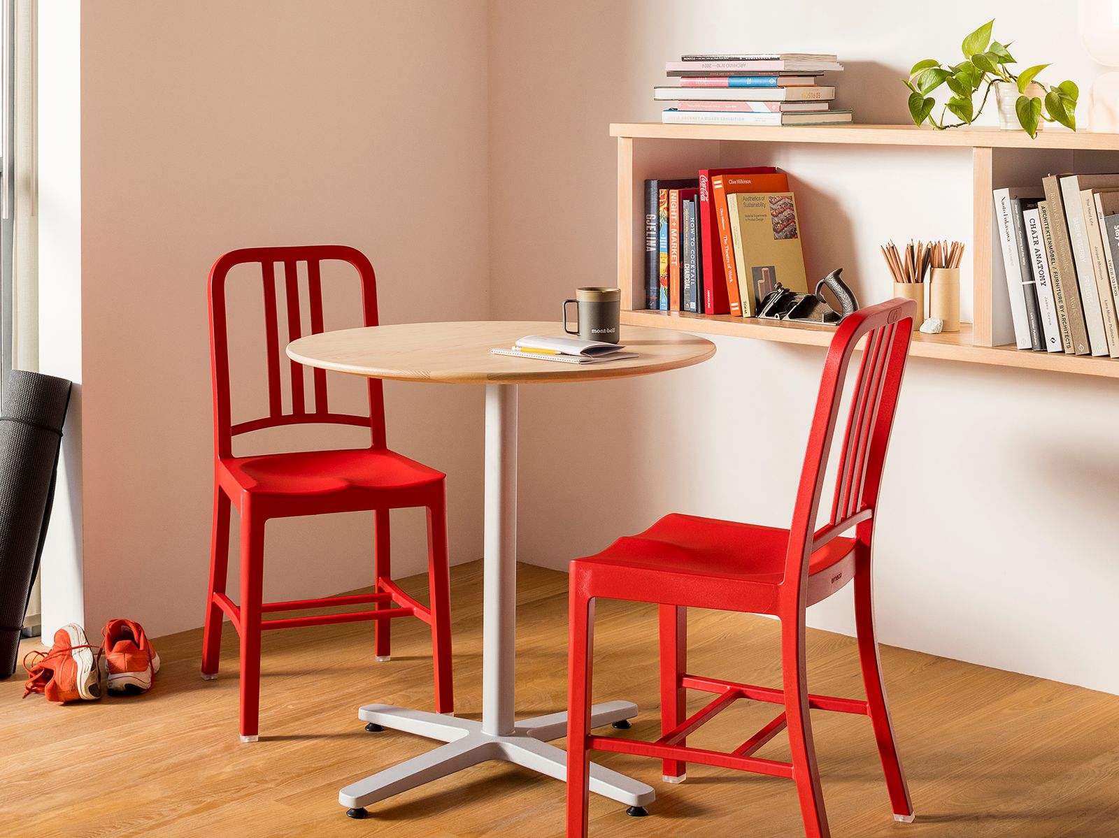 111 Navy Chair Emeco Flint