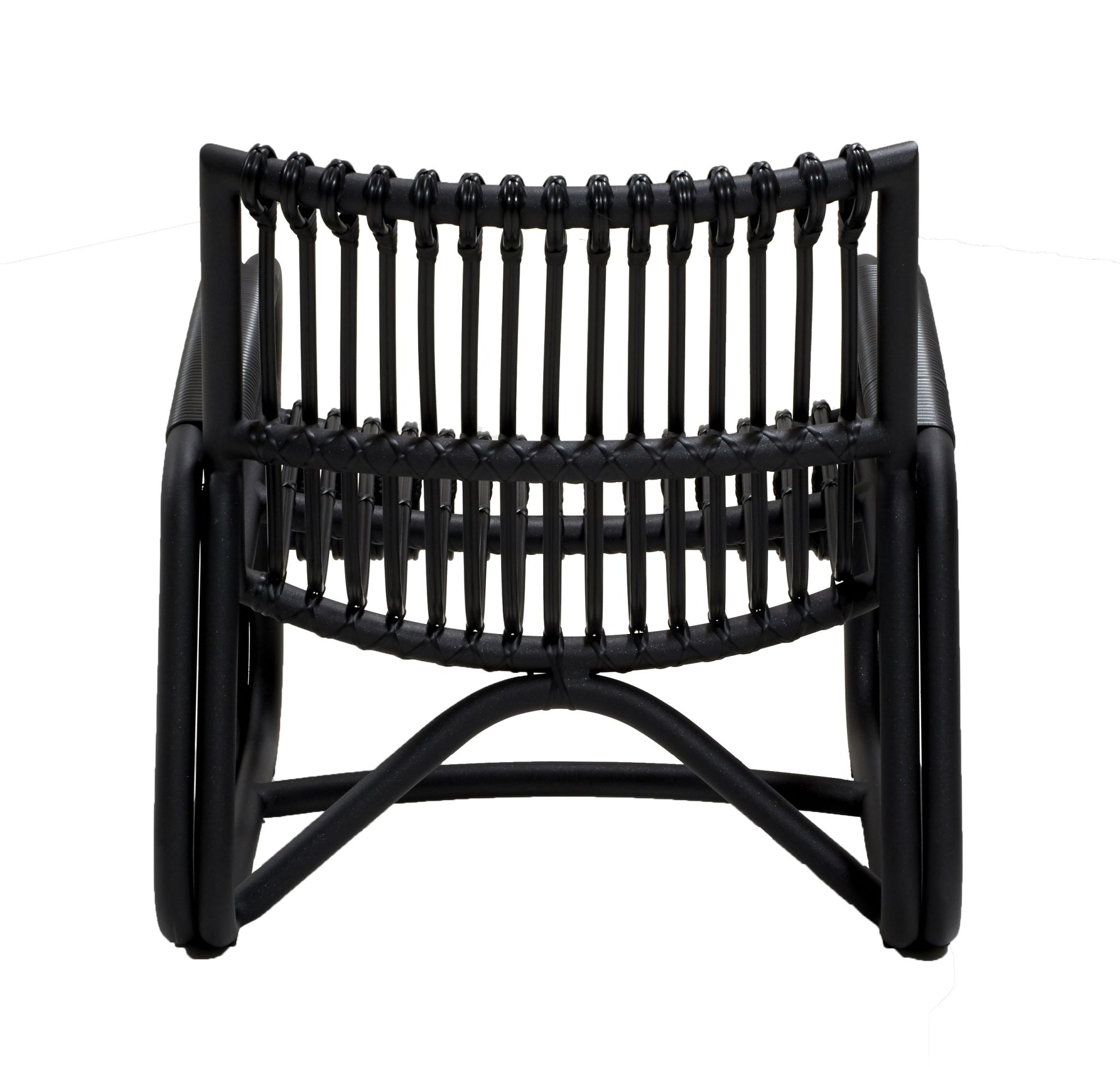 Curve Outdoor Lounge chair Lava grey  Cane-Line