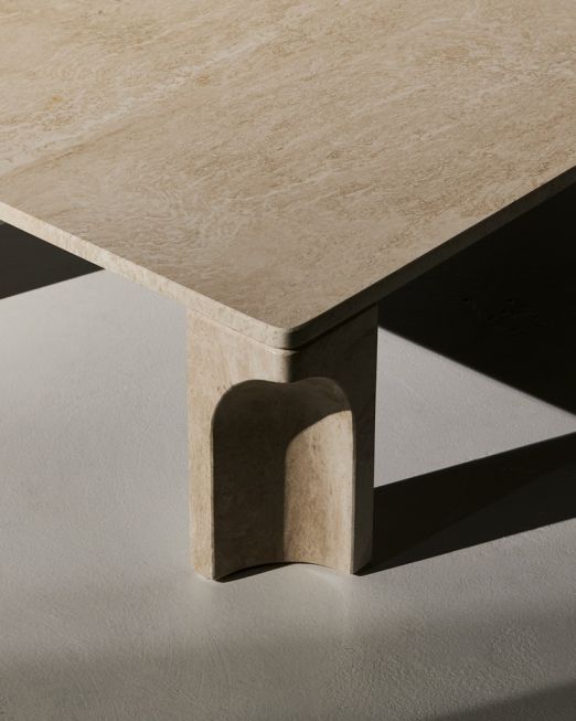 Doric Rectangular Coffee Table Gubi