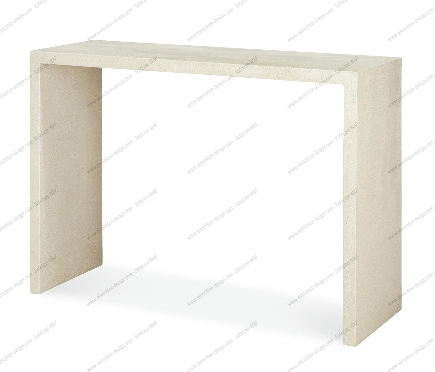 Elements Console Microcement Off White Ethnicraft