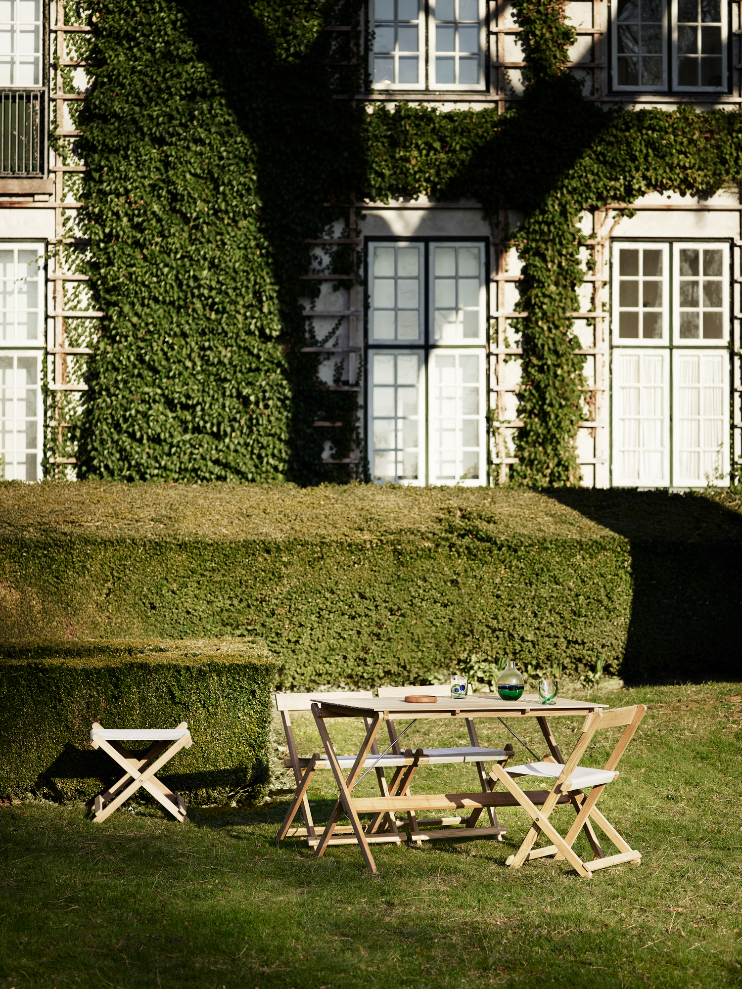 Mogensen dining table outdoor Carl Hansen &amp; Søn
