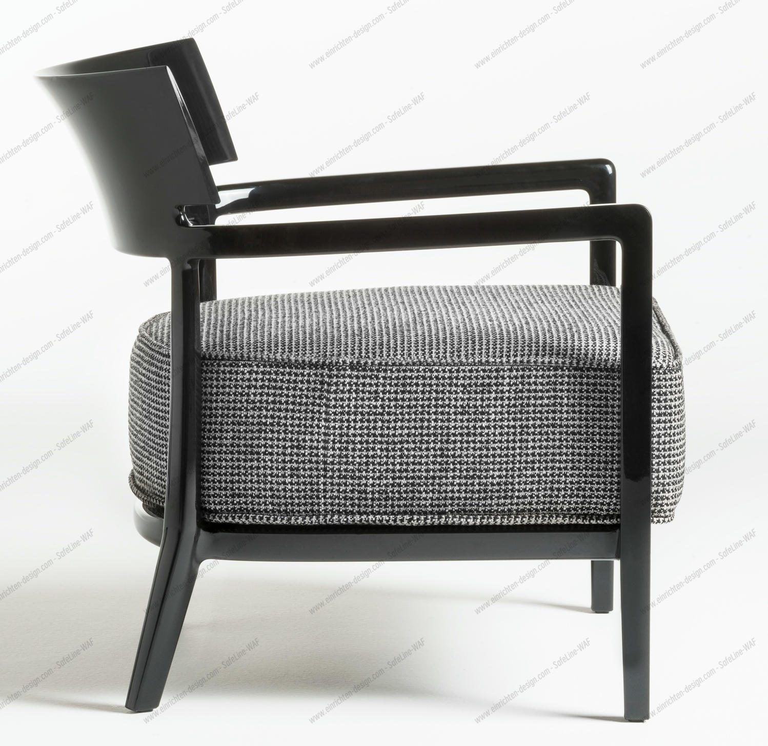 Cara Fancy Armchair Kartell Black