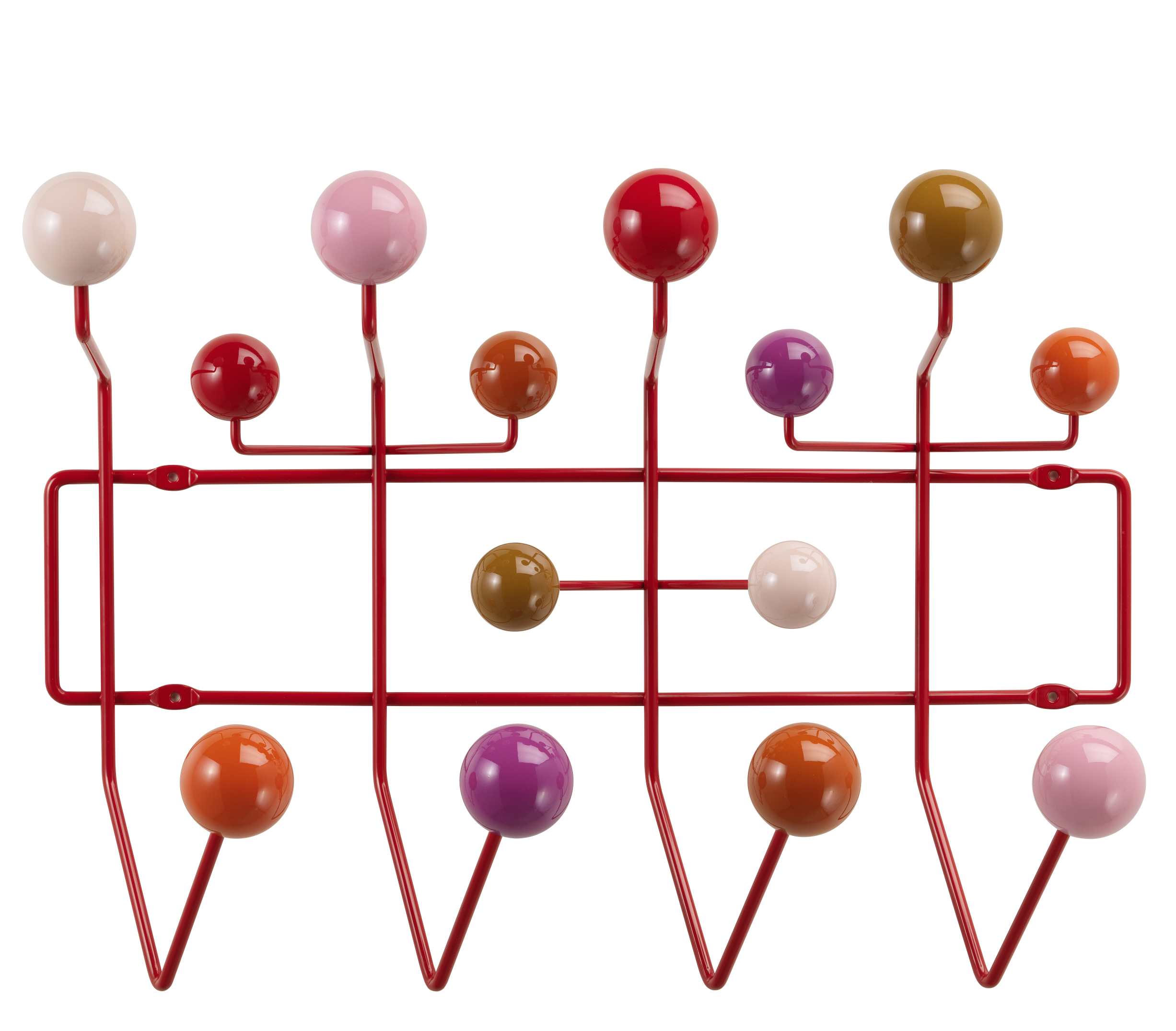 Eames Hang it all coat rack Warm Vitra 