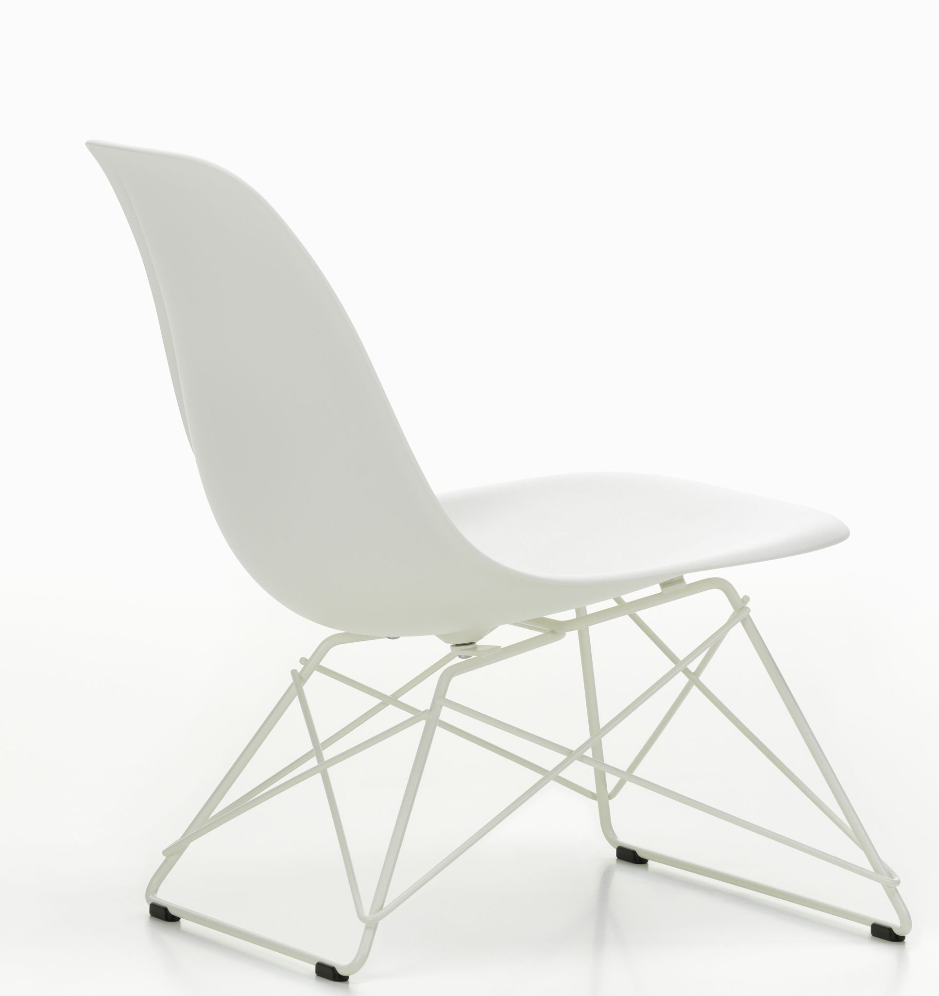 Eames Plastic Side Chair LSR Chair Vitra