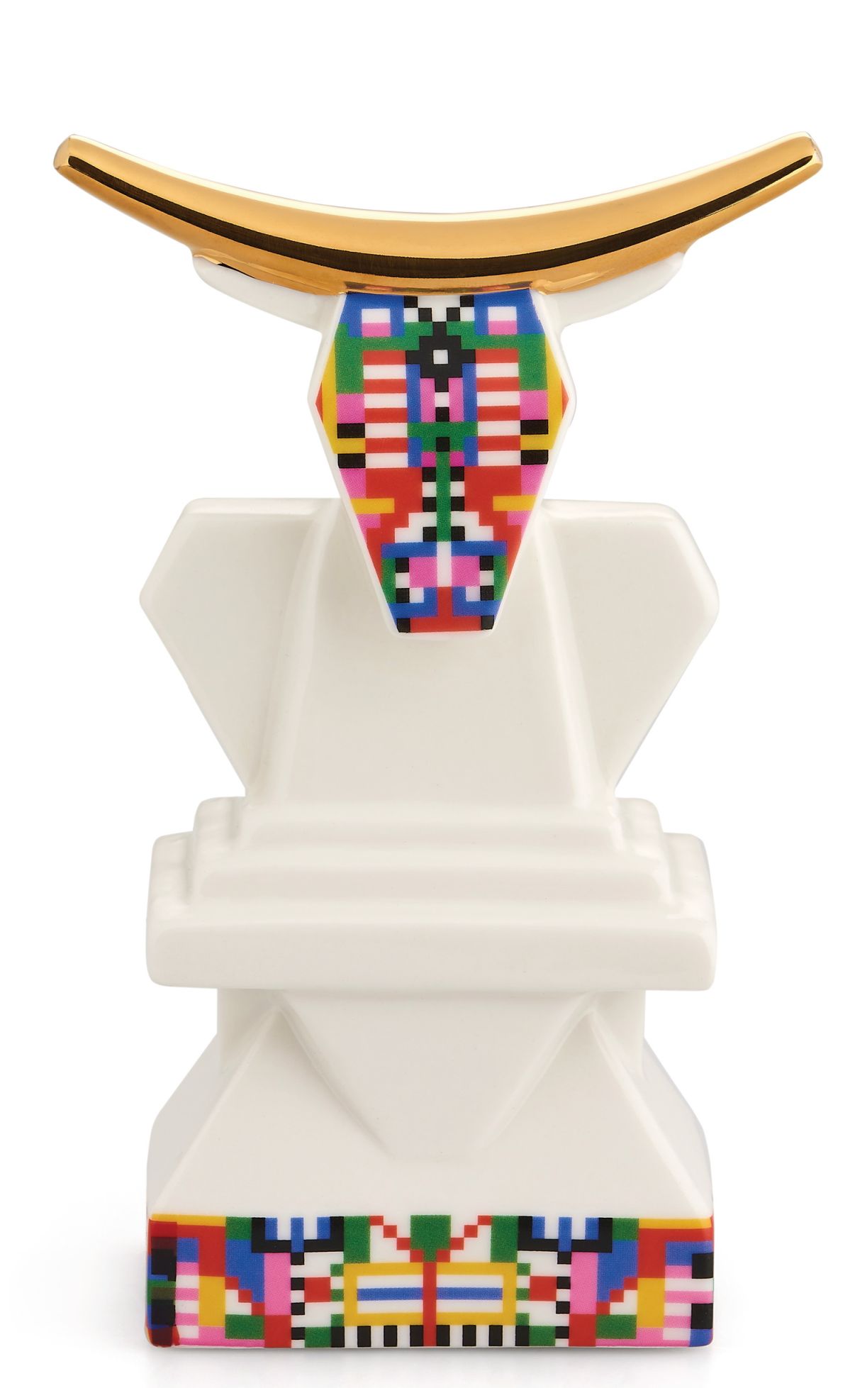 Cow Porcelain Figurine ESA05 4 Alessi SINGLE PIECES