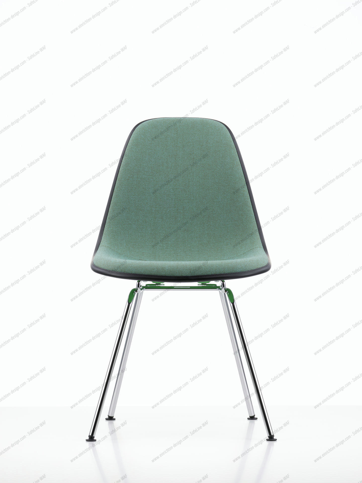 Eames Plastic Side Chair DSX Chair Fully upholstered Vitra