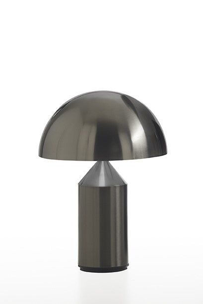 Atollo 238 table lamp nickel Oluce W 25 x H 35 cm OLUCE 238 NK