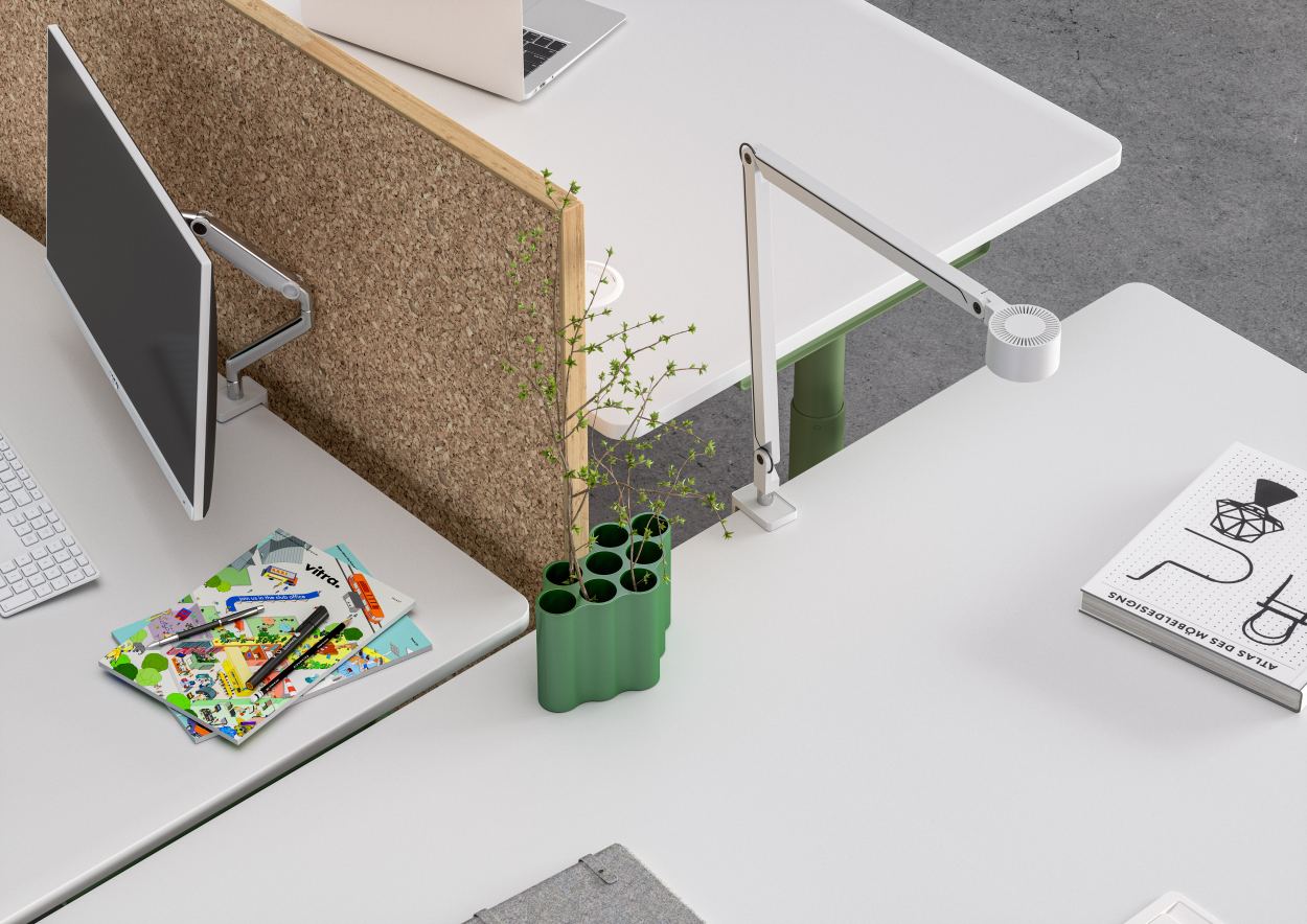 Tyde 2 Sitting and Standing table 140 cm Vitra