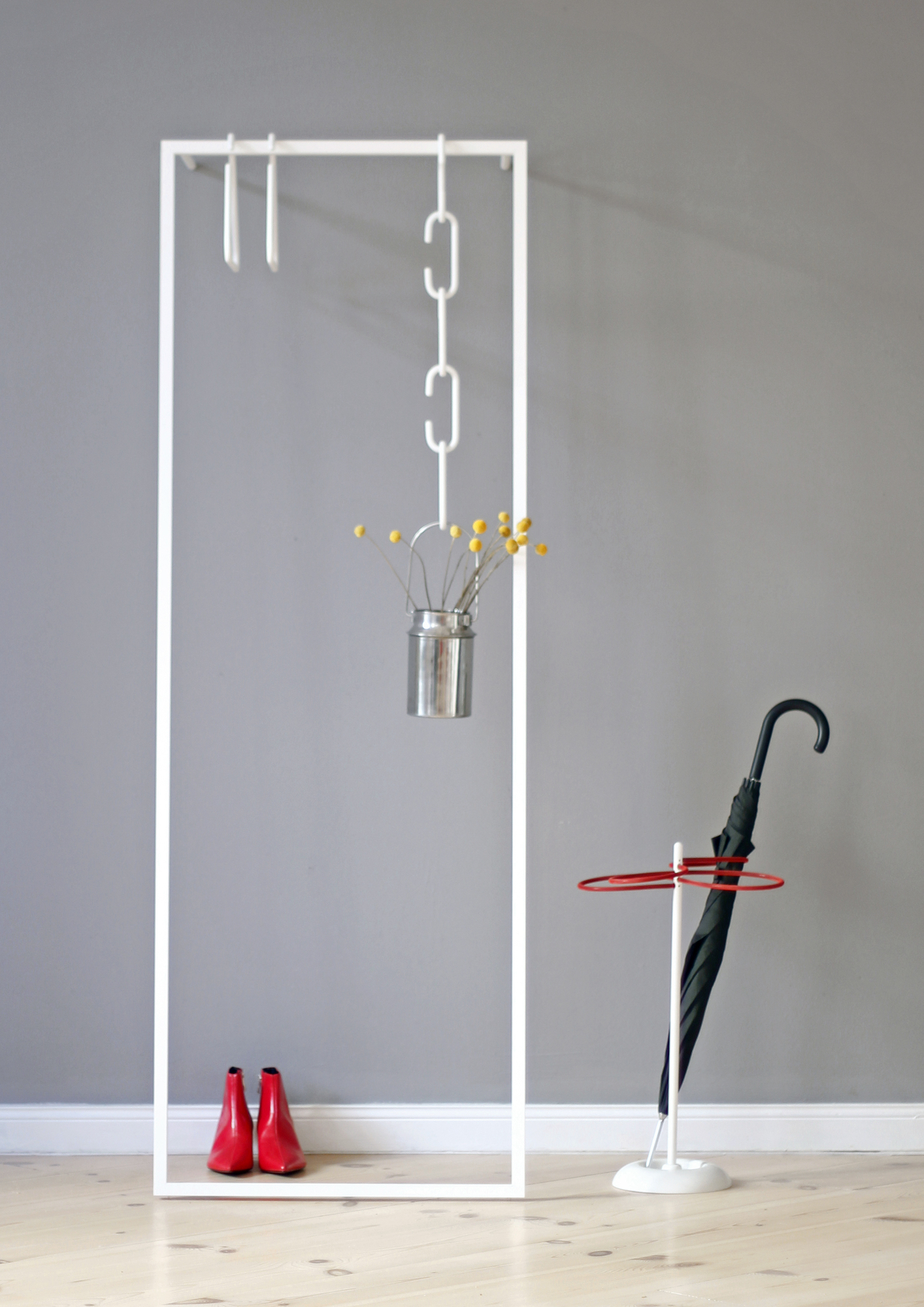 Leano S leaning wardrobe white Roomsafari