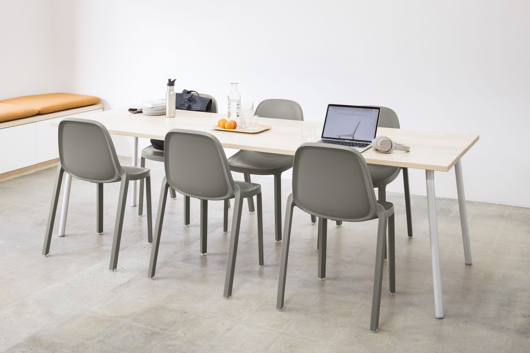 Broom Stacking Chair Sage Green Emeco