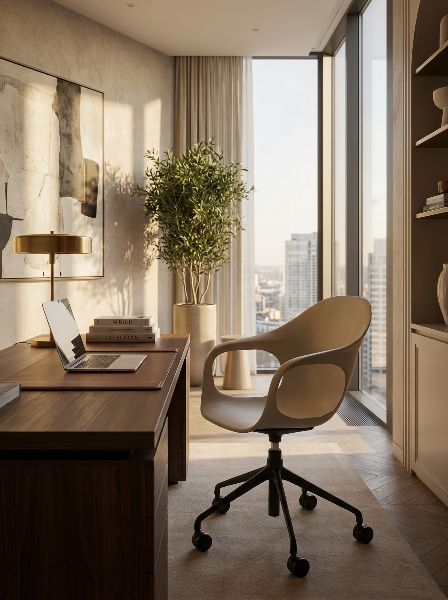 Elephantino armchair five-star frame with castors Kristalia