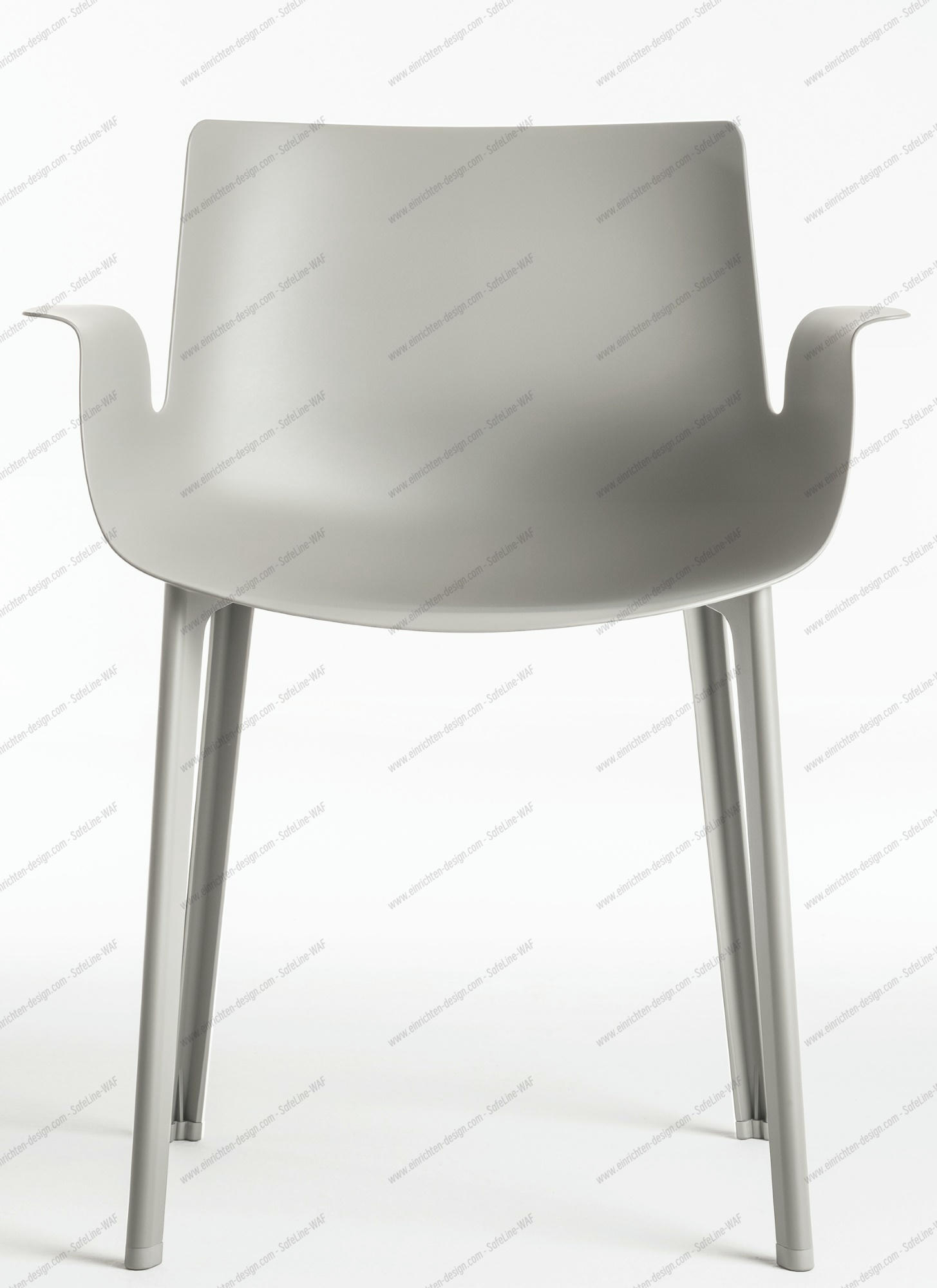 Piuma Stuhl Kartell-grau