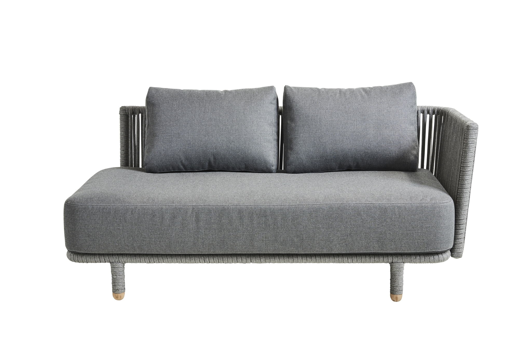 Moments Outdoor 2-seater sofa left Cane-Line