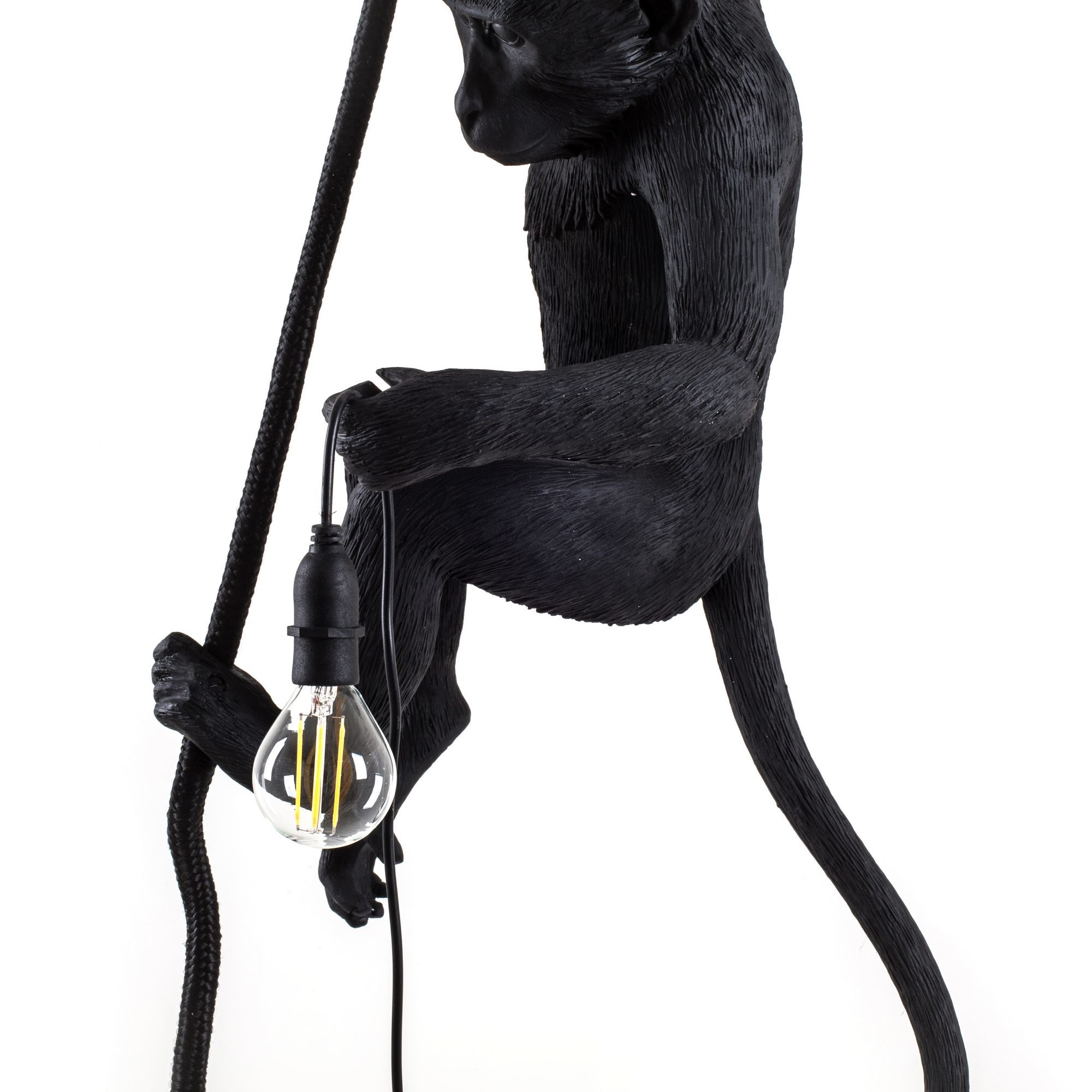 Monkey Lamp Black Pendant light Seletti SINGLE PIECES