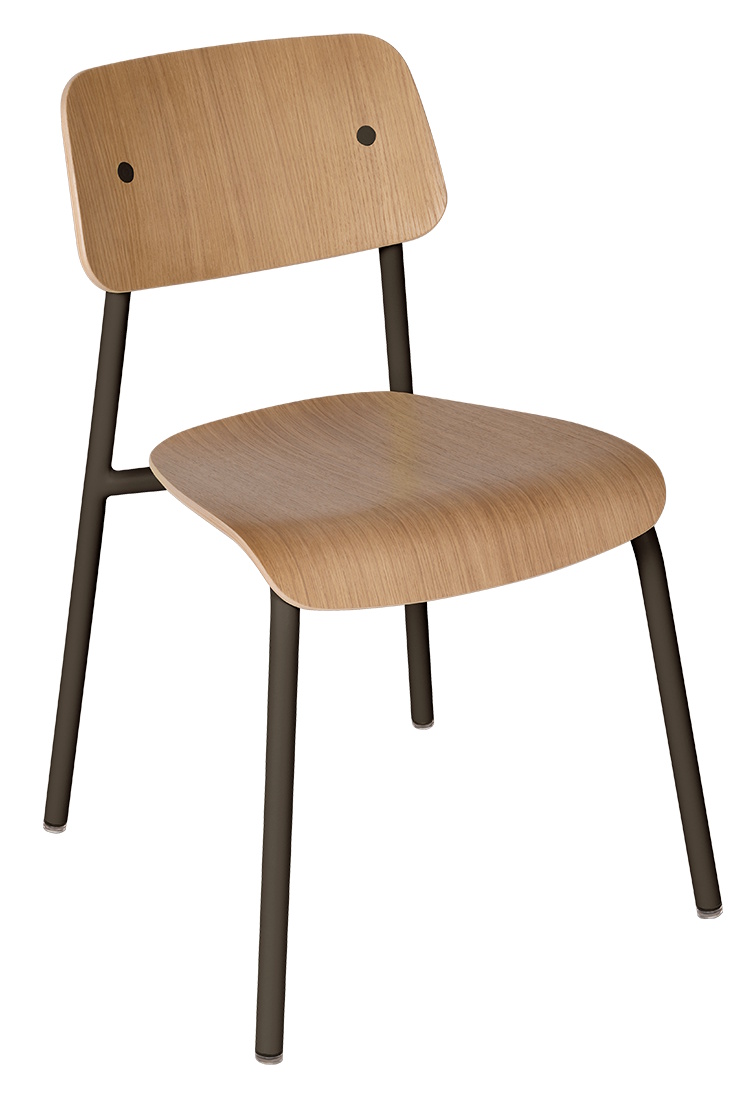 Study Chair Oak Chair Indoor Fermob