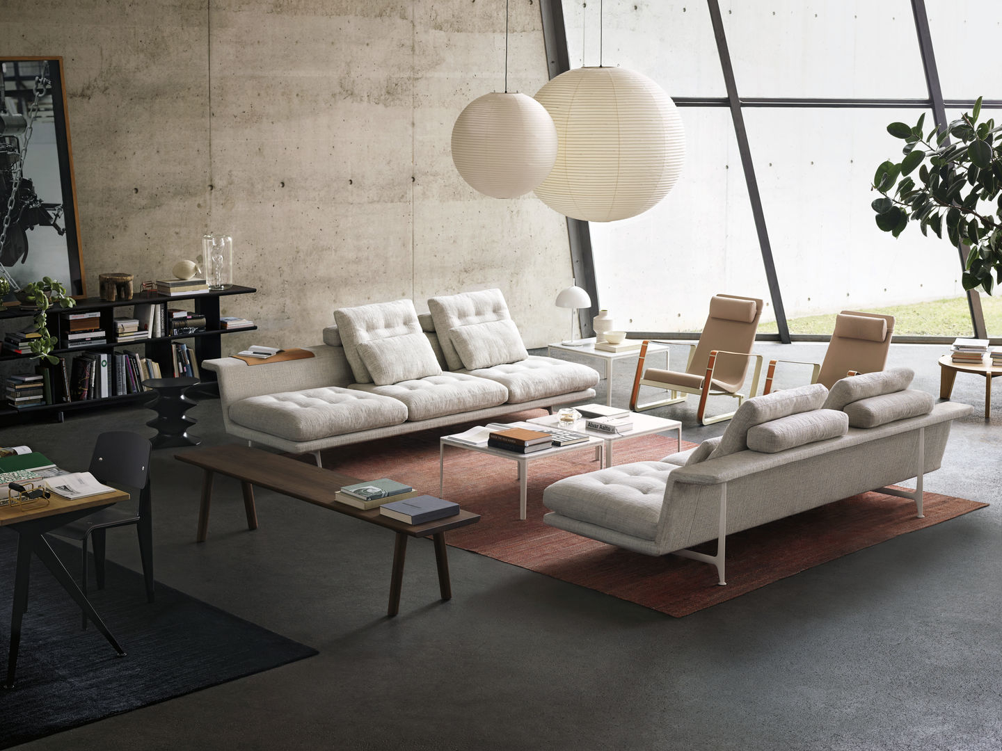 Grand Sofa 3-Seater Vitra