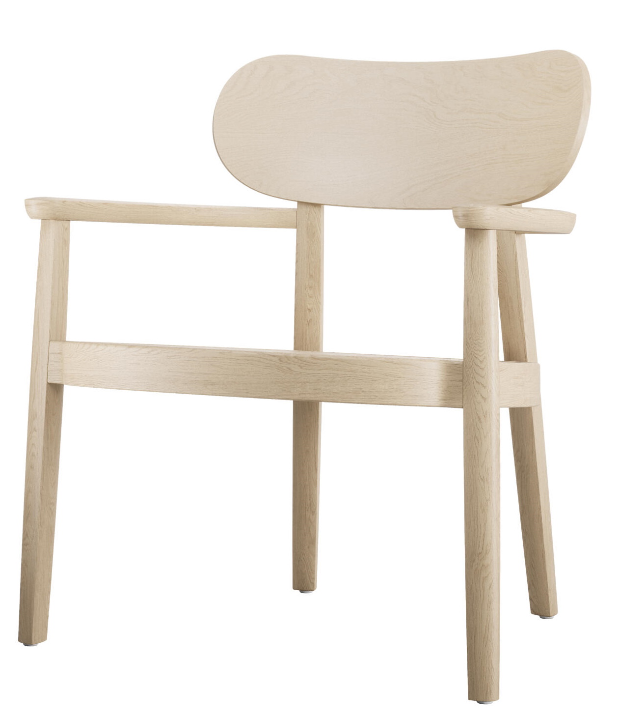 Wooden armchair with armrests 119 MF Thonet 