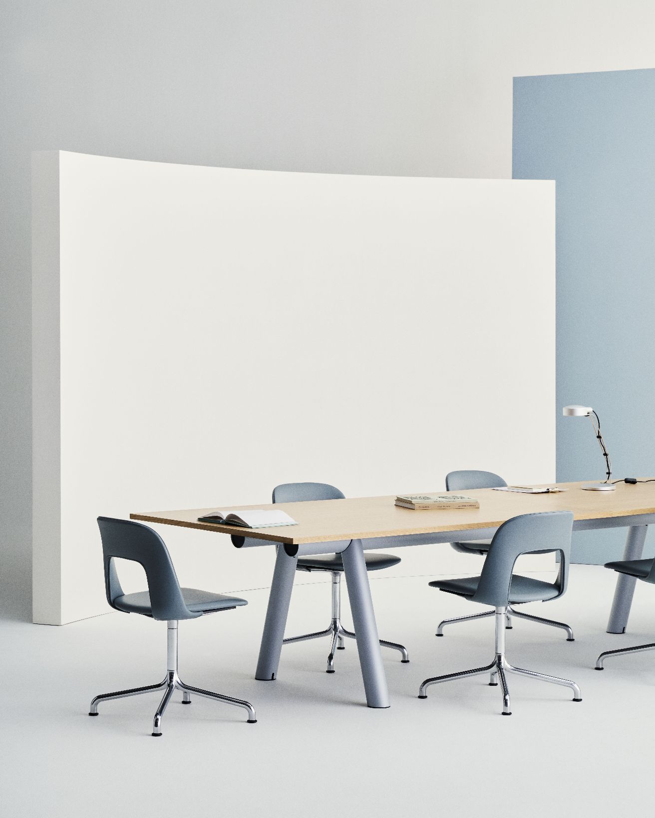 Layout Side Chair 154 4-star swivel chair Hay 