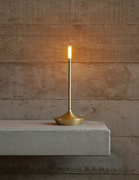 Wick Portable light / Tample lamp with USB Graypants