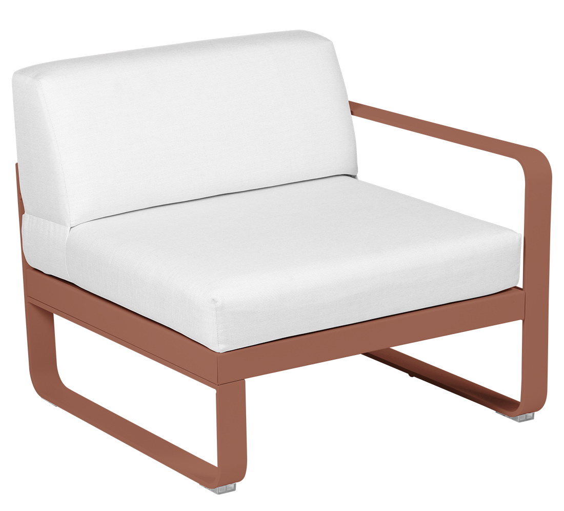 Bellevie 1-Seater Module Right Sofa Outdoor Fermob   