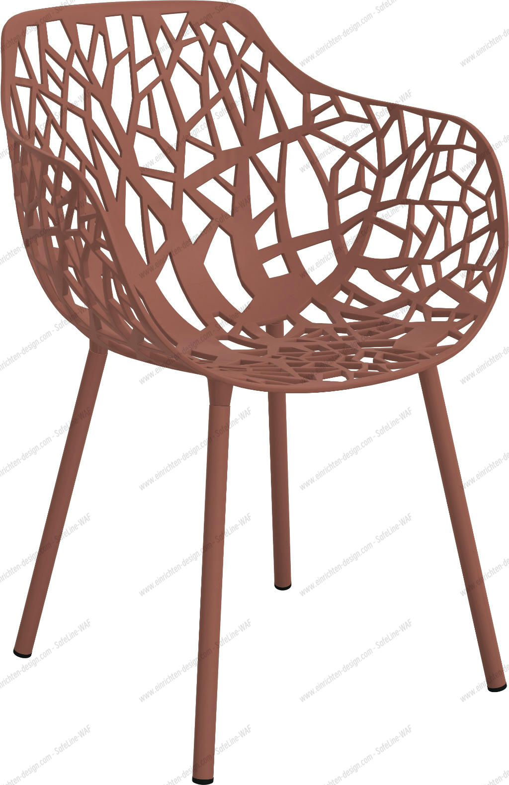 Forest Outdoor Armchair Fast terracotta