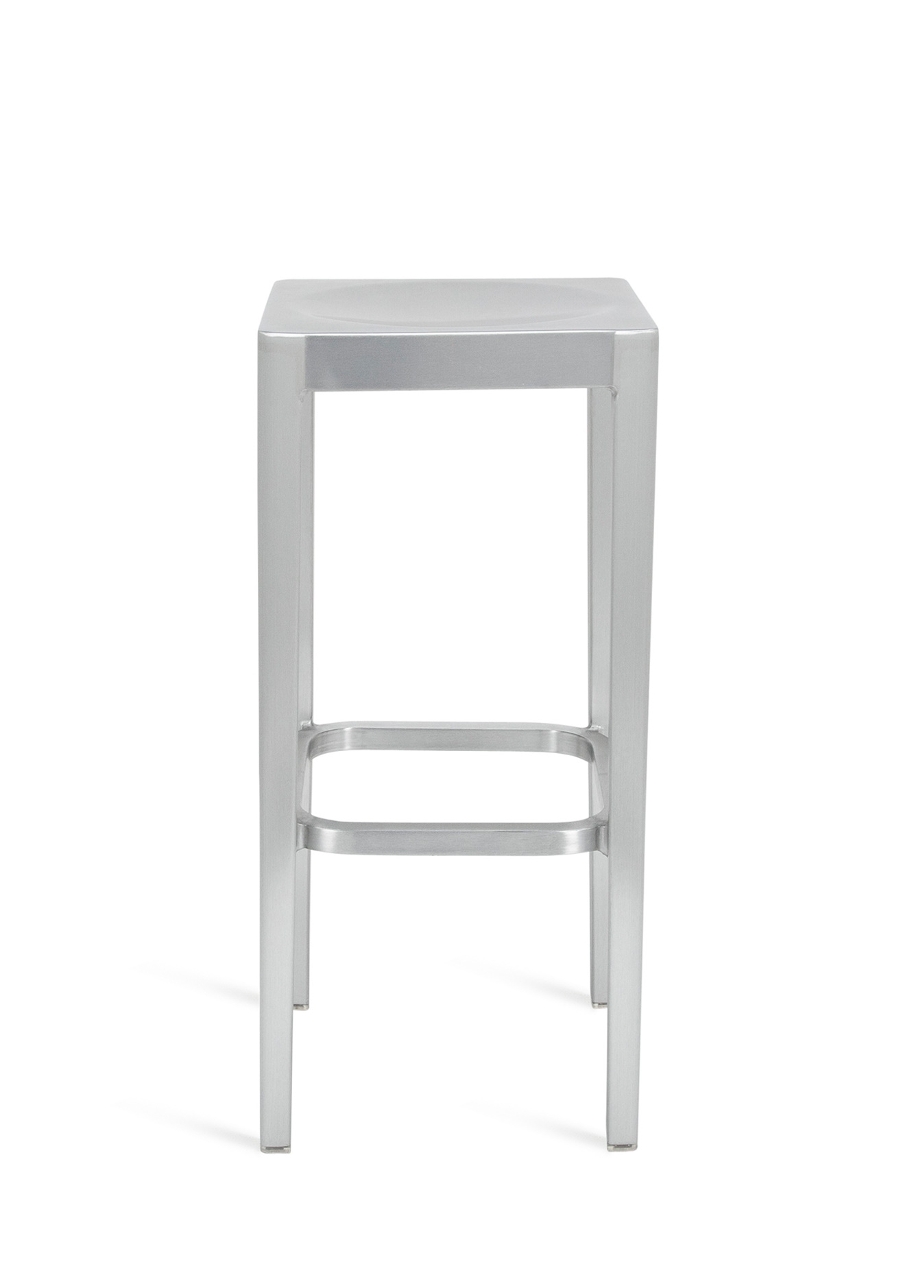 Emeco Barstool brushed Aluminium Emeco