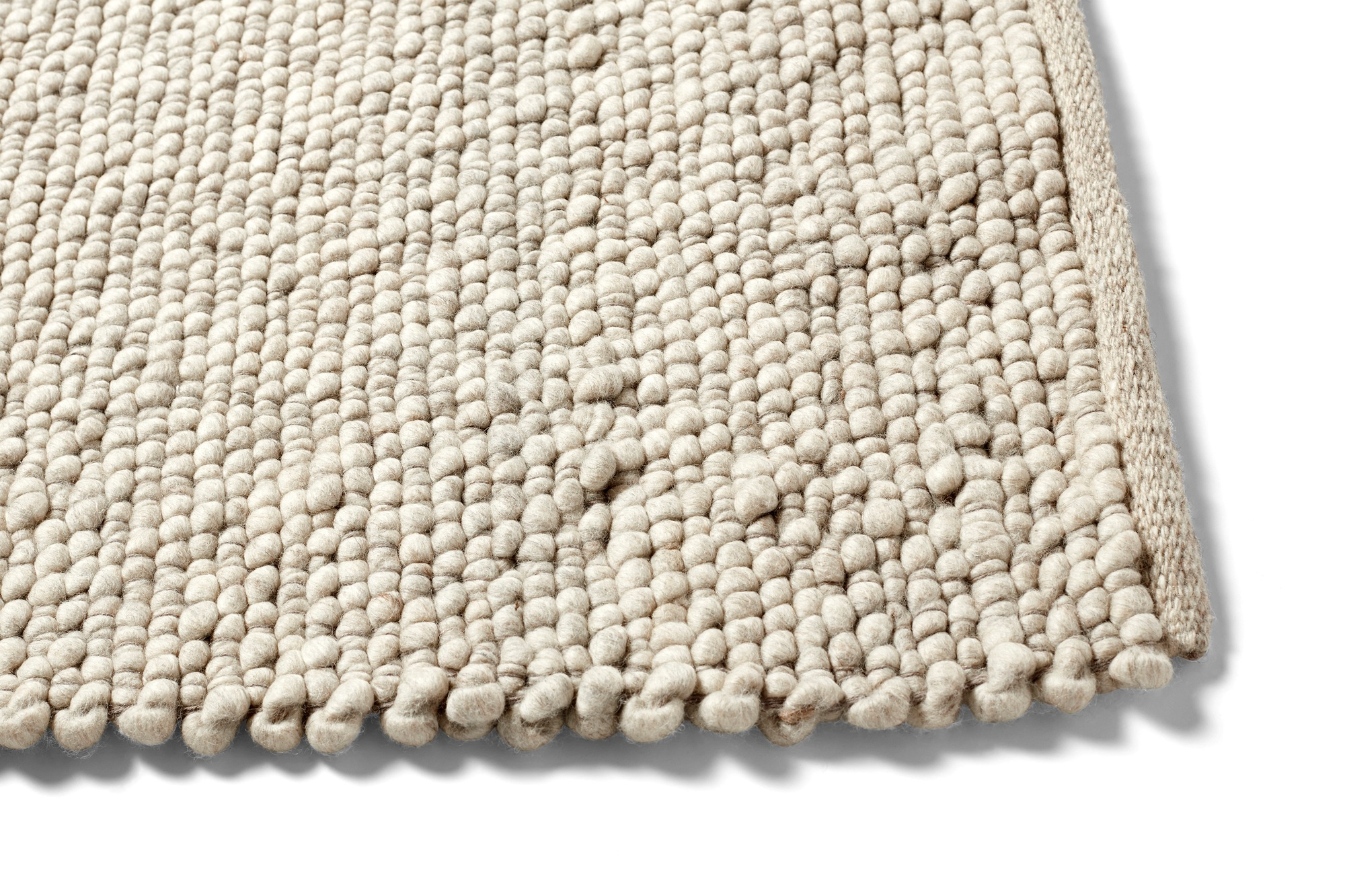 Peas Random Carpet Hay W 140 Soft grey