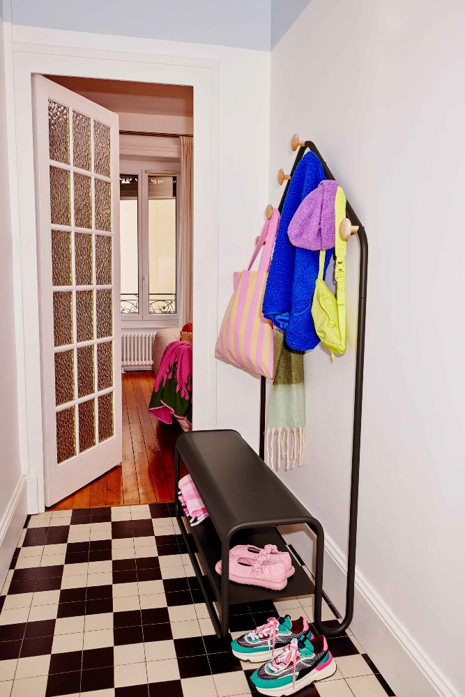 Funambule Coat rack bench Indoor Fermob