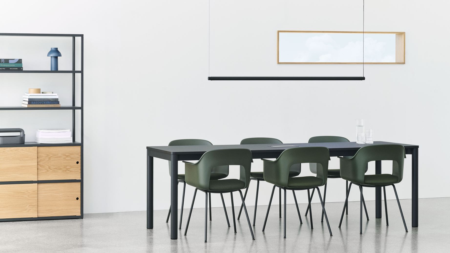 Annex Table Flush dining table Hay  