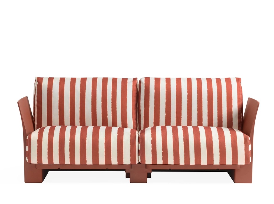 Pop Outdoor Monoblock Sofa 2-seater Kartell