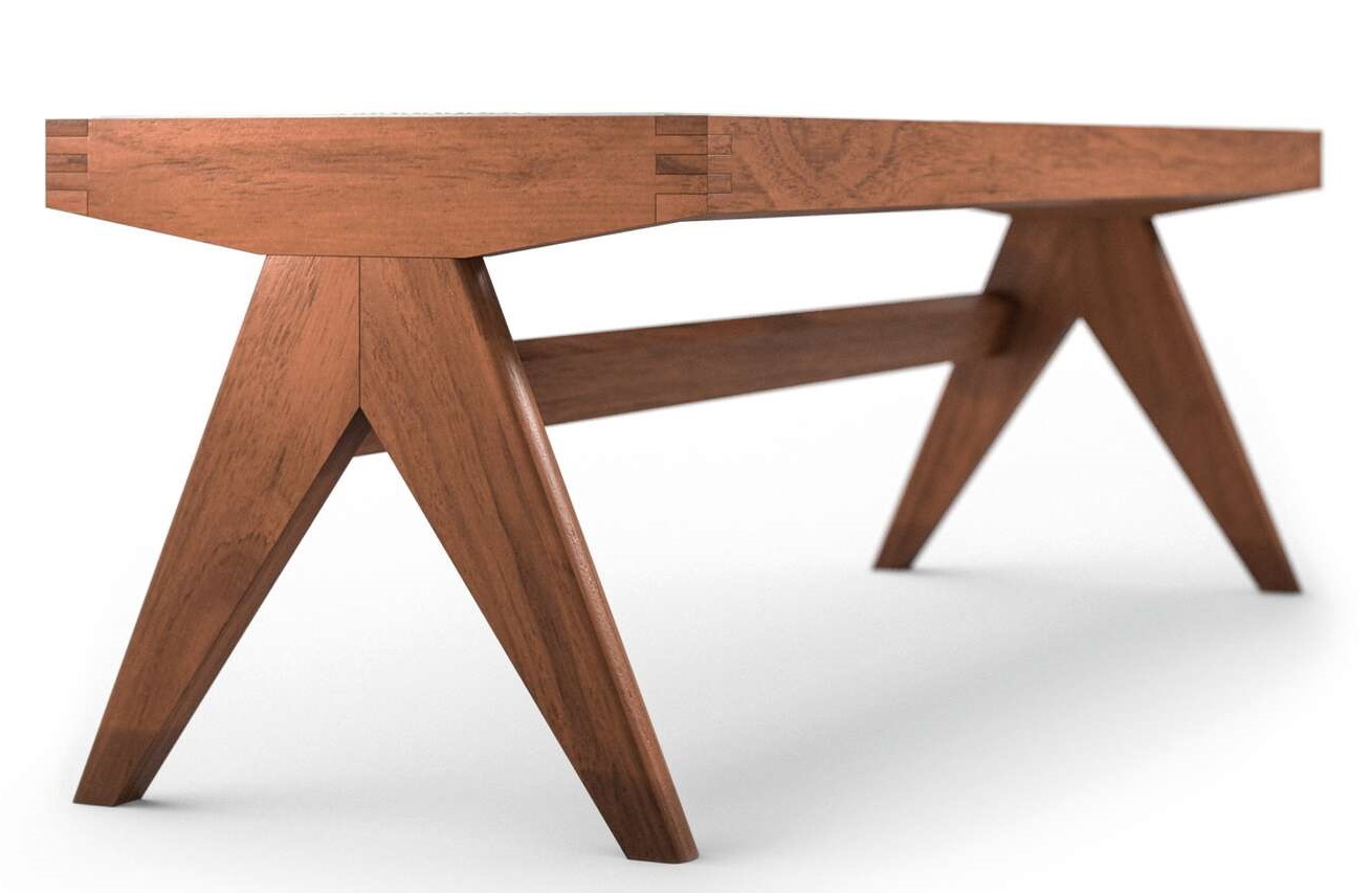 057 Civil Bench Teak Cassina