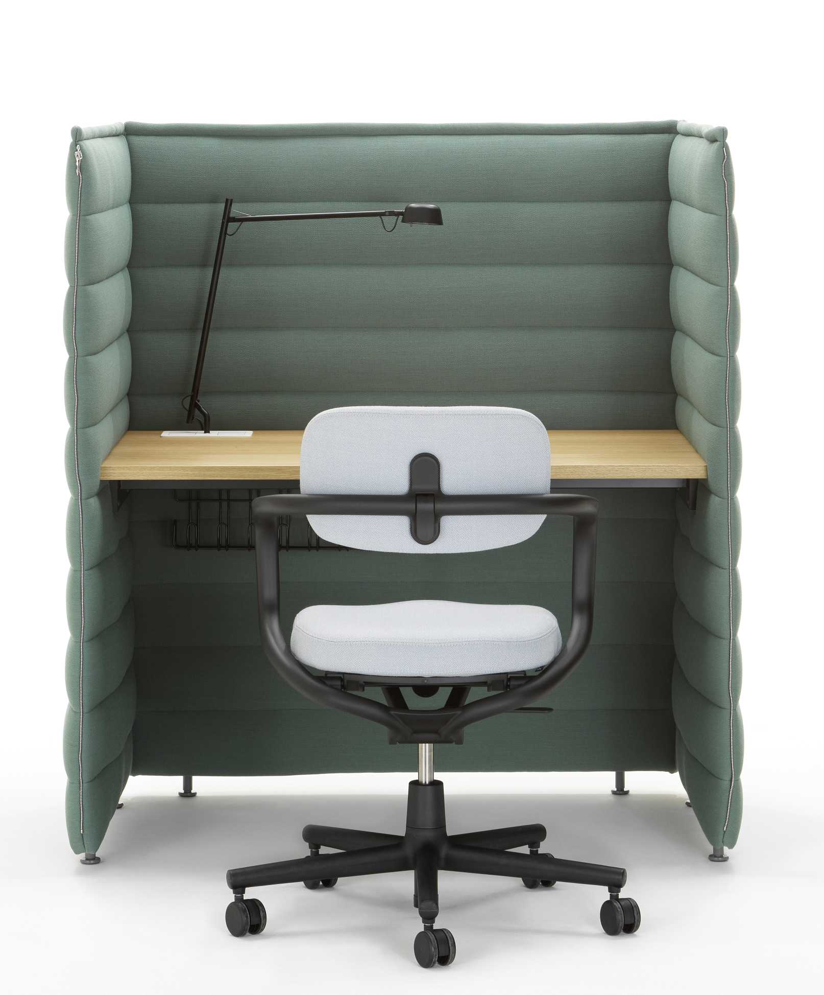 Alcove Plus Desk Medium Desk Vitra