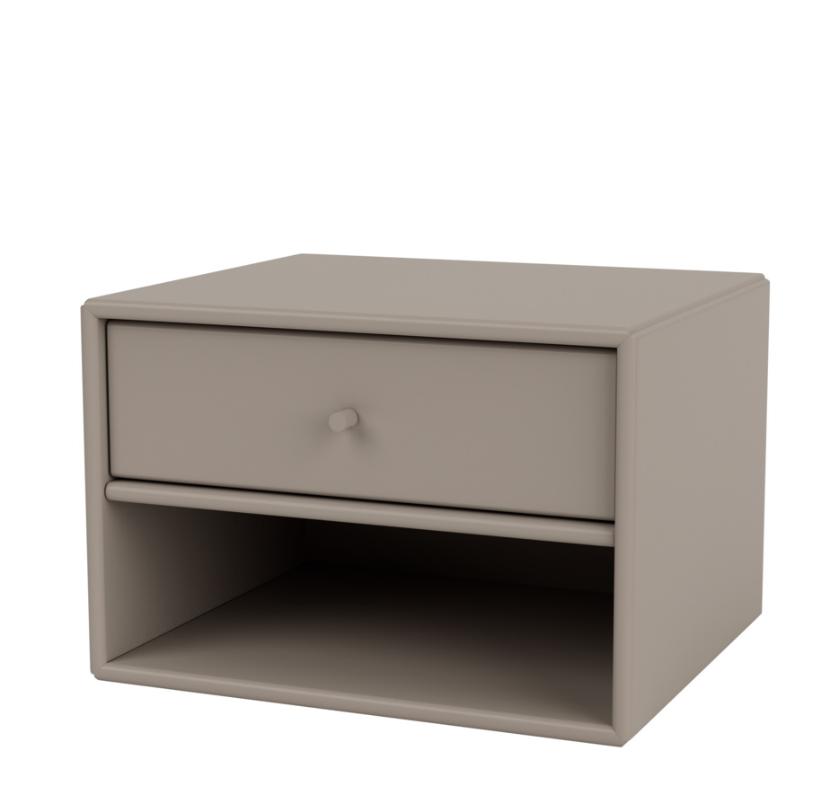Dash Nightstand Wall Truffle Montana QUICK SHIP