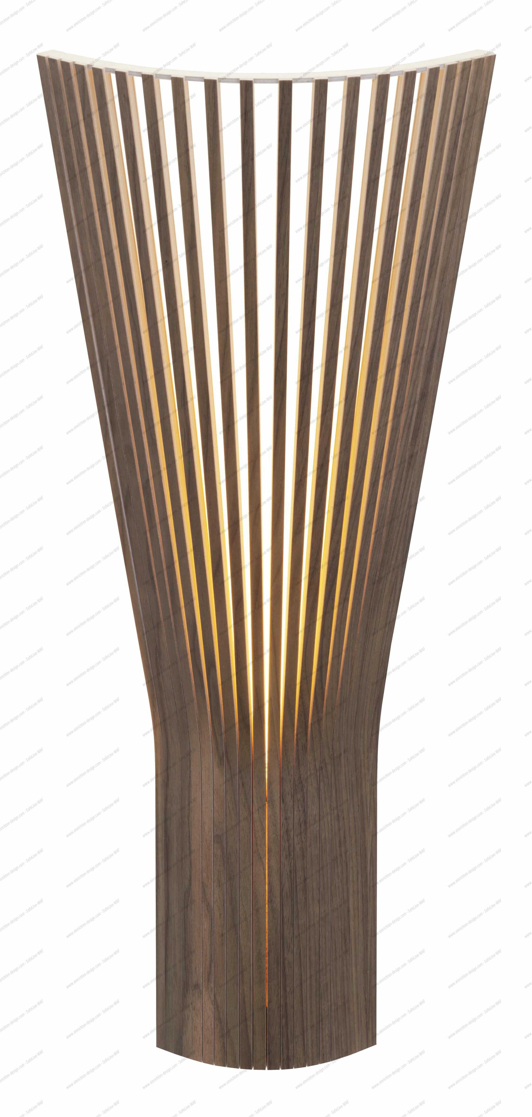 Secto 4236 Corner lamp walnut veneer Secto Design