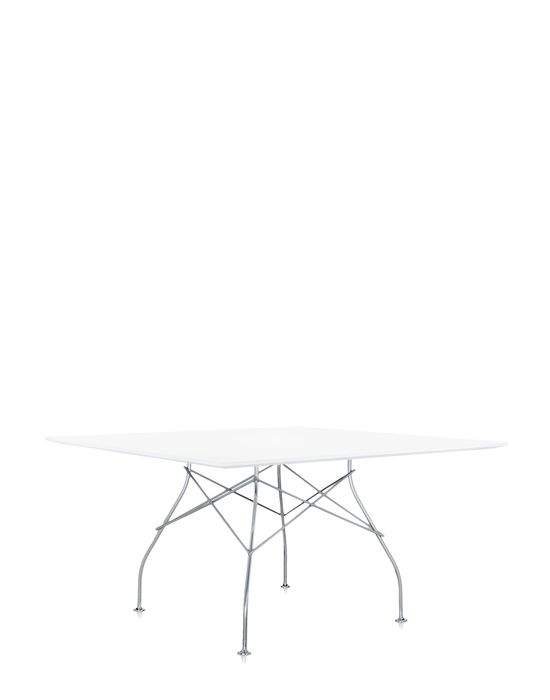 Glossy Tisch - quadratisch Kartell