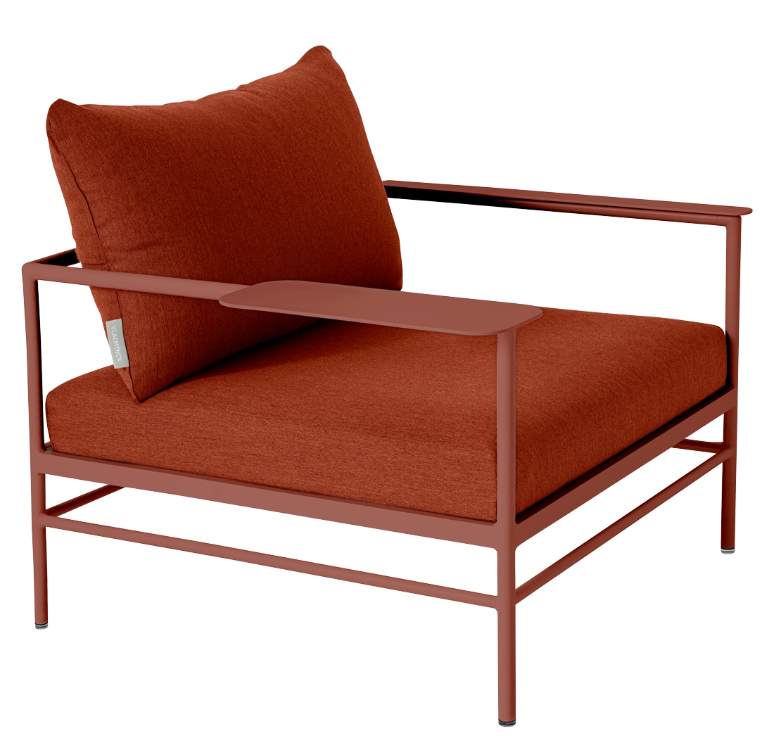 Rivage lounge chair with armrests Outdoor Fermob