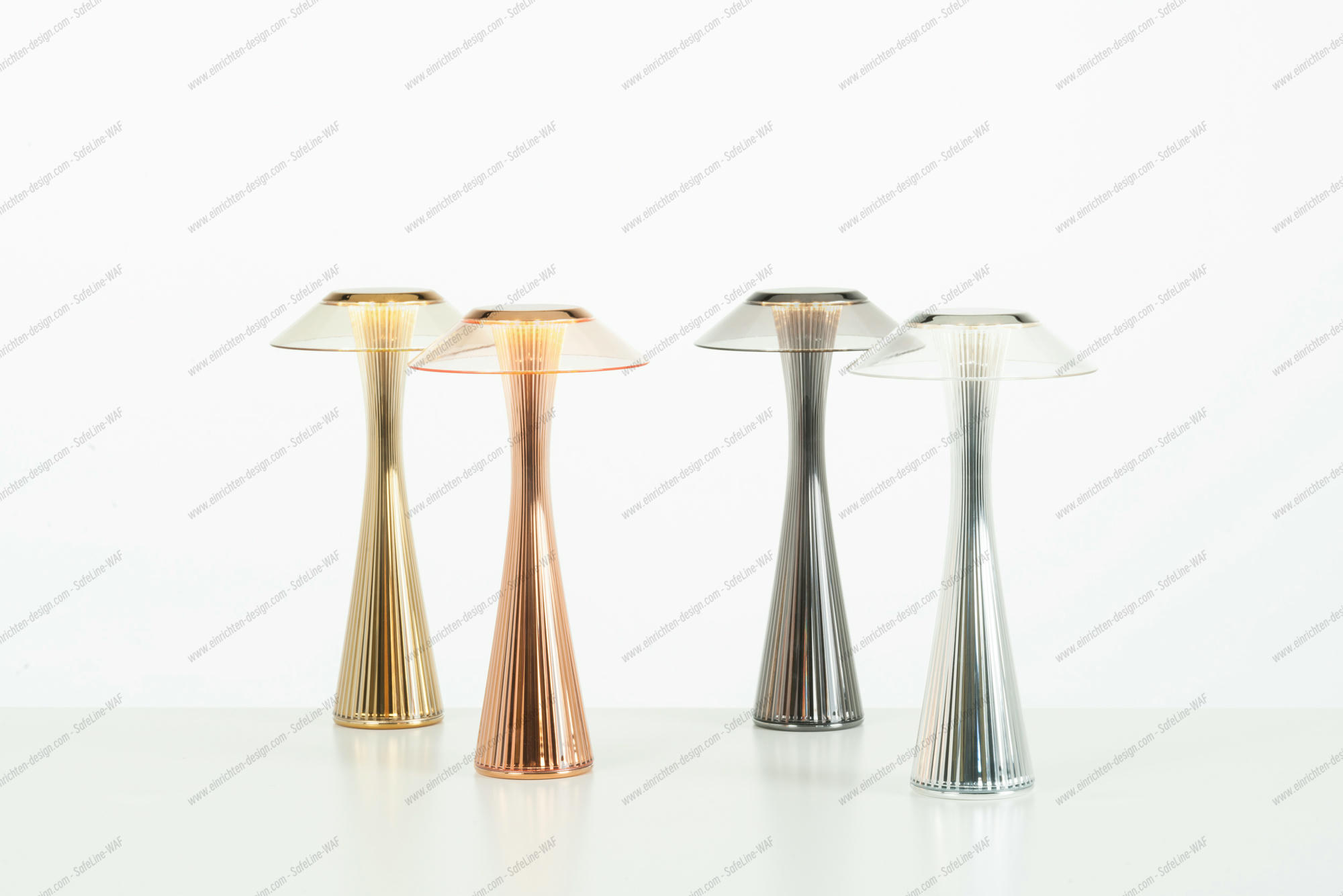 Space table lamp Outdoor Chrome Kartell