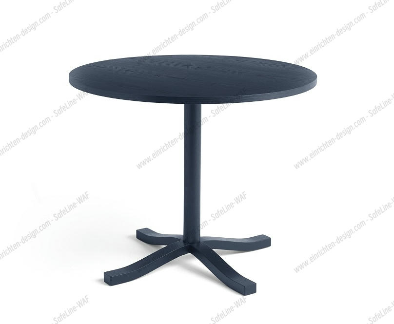 Pastis Table Hay Ash Steel blue Ø90