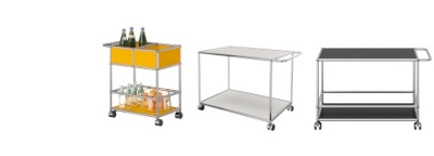 Serving trolley