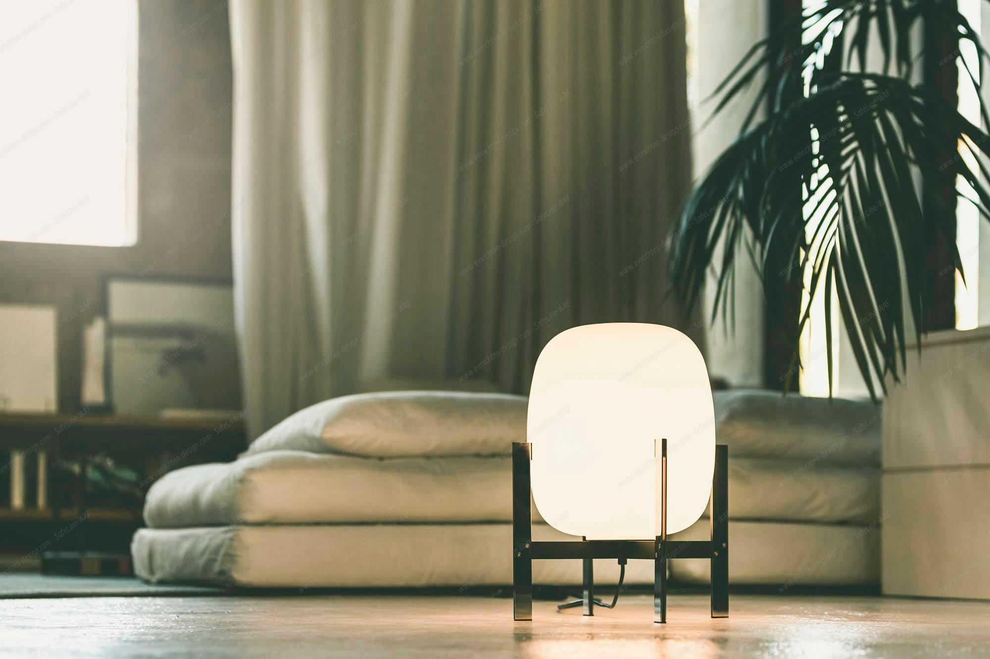 Cesta Metálica Table Lamp Santa & Cole