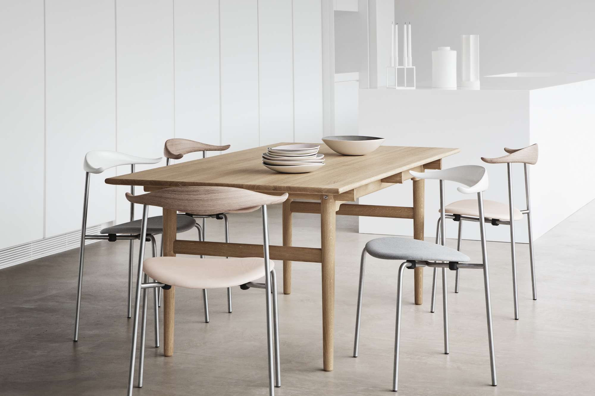 CH327 Table L 248 cm Carl Hansen & Søn 