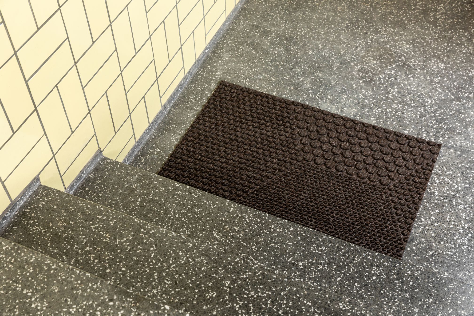 Hex Doormat Soil 45x75 Heymat