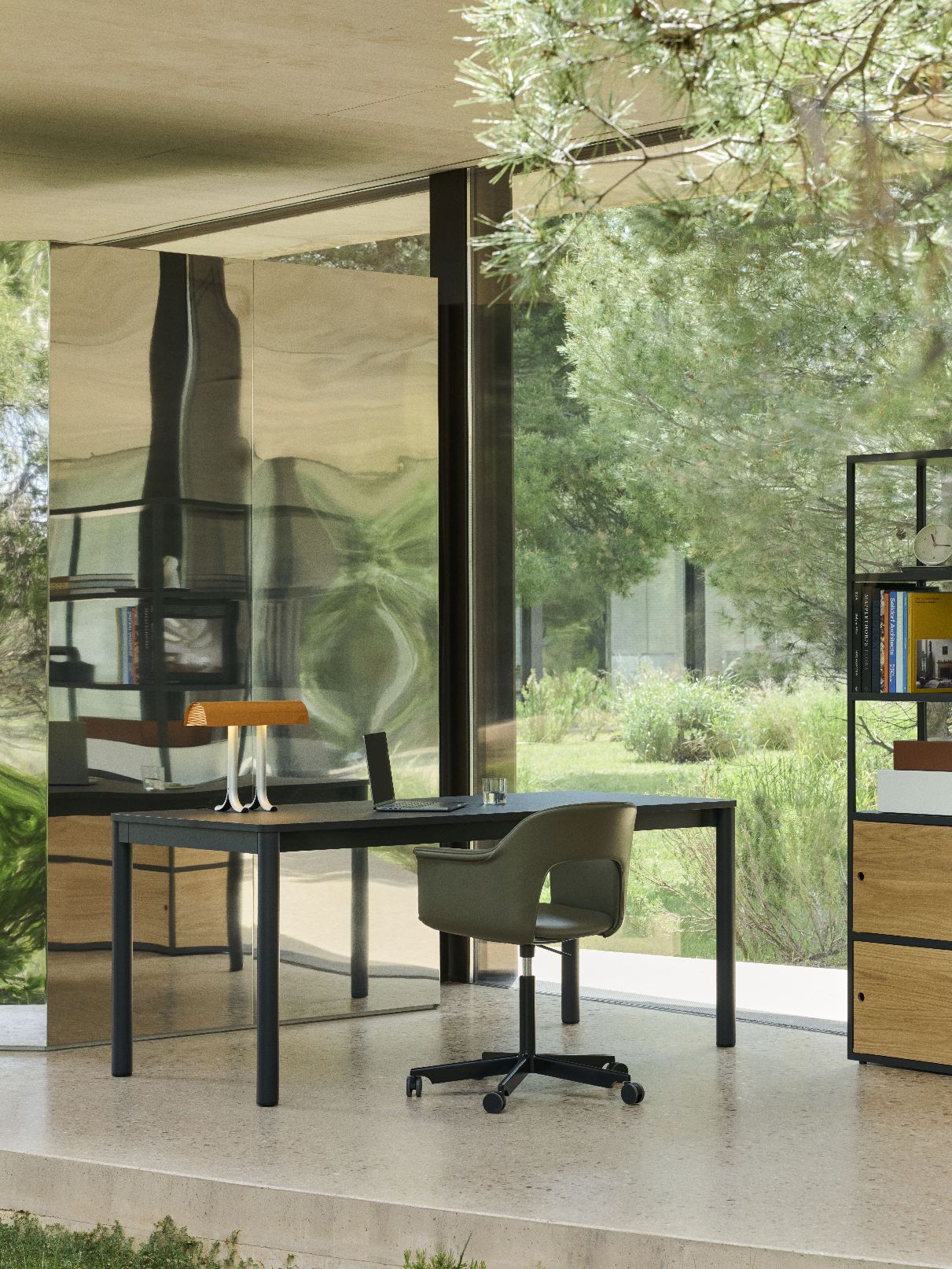 Layout Armchair 244 Armchair 5-star base Hay 