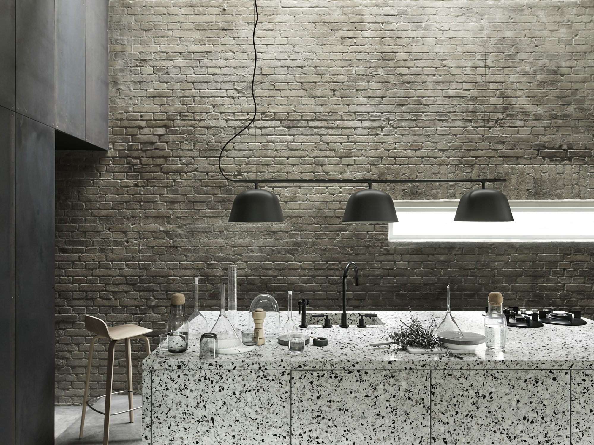 Ambit Rail Lamp Pendelleuchte Muuto-grau