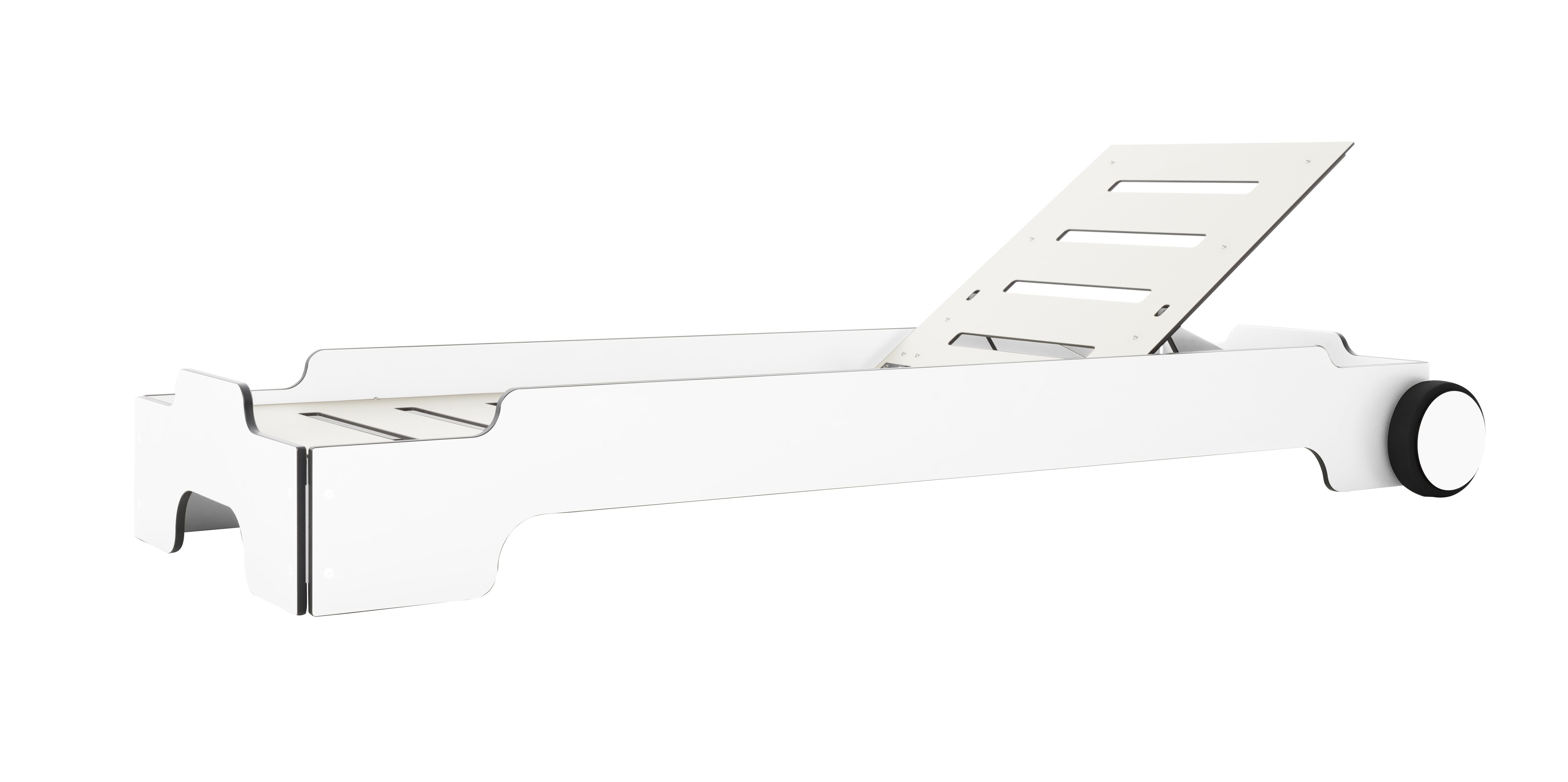 Solara Stacking Lounger incl. Wheels and Upholstery Outdoor Müller Möbelwerkstätten