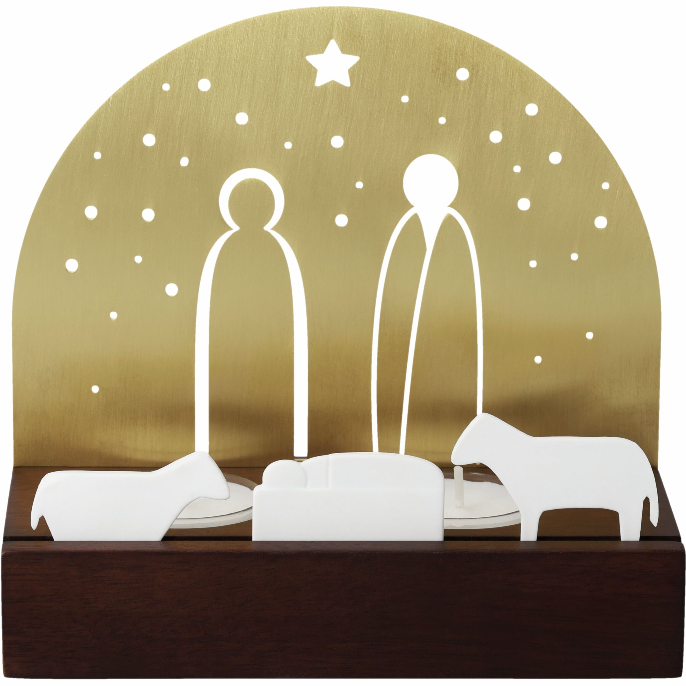 Light object Nativity scene Wheels
