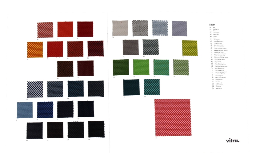 Sample Card Laser Vitra