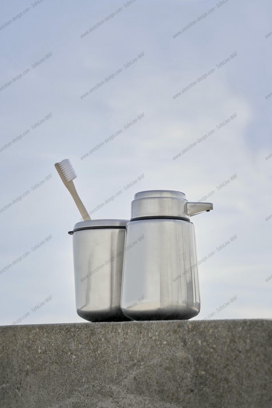 Toothbrush holder stainless steel Vipp