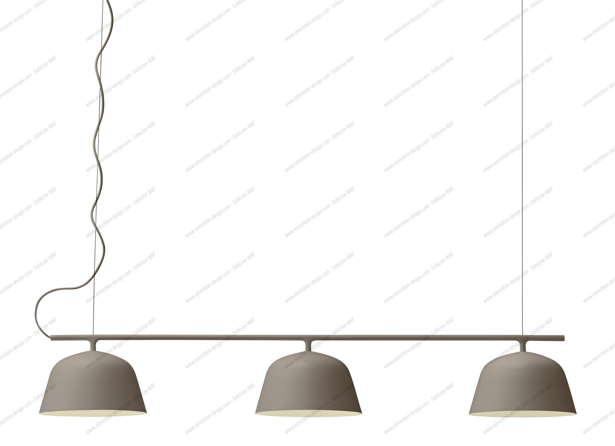 Ambit Rail Lamp Pendant lamp Muuto Taupe