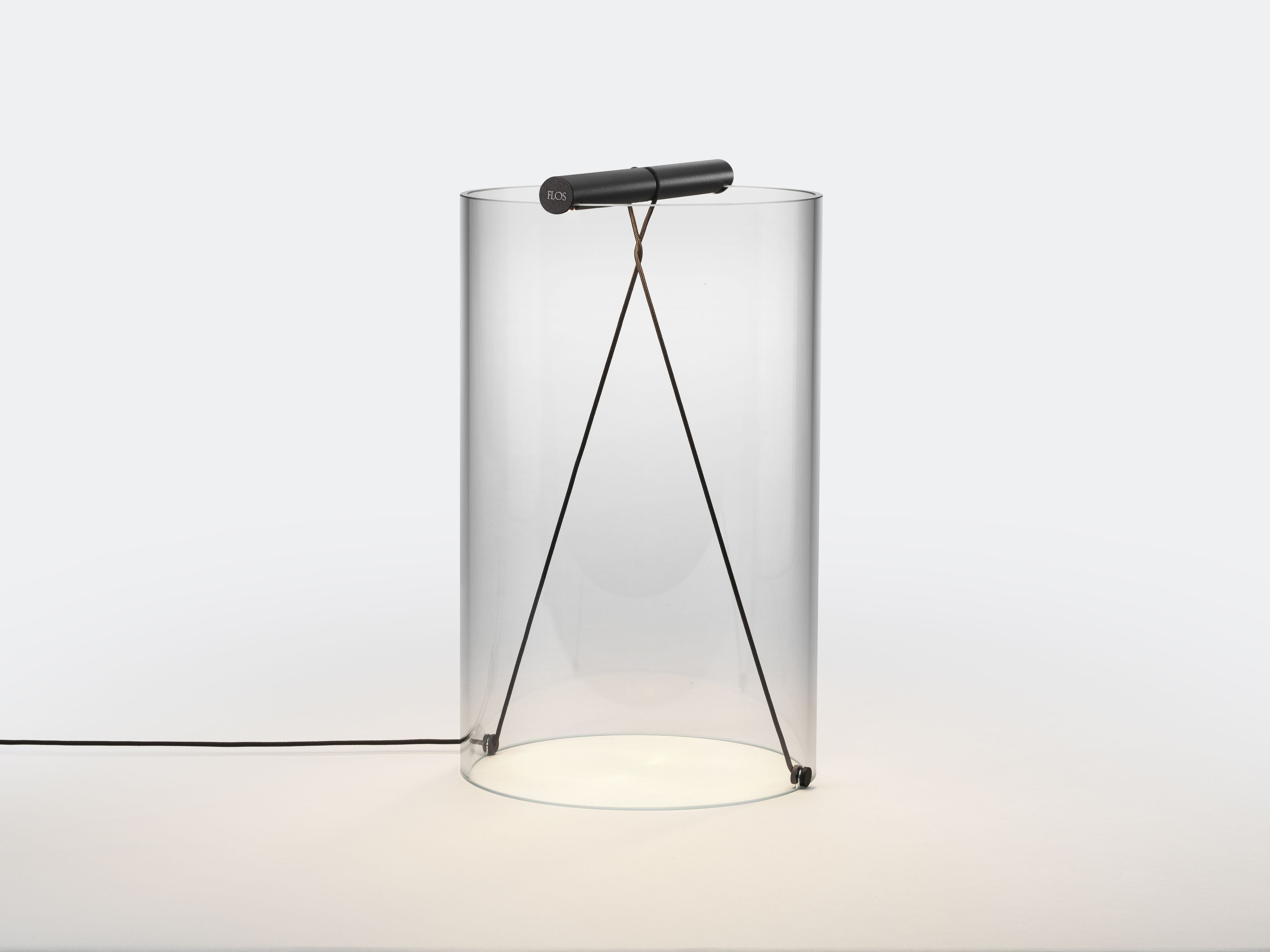 To-Tie T2 LED Table Lamp Flos Black anodised